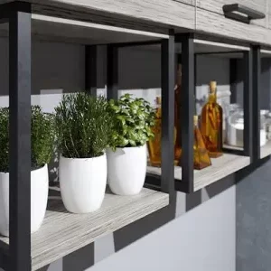 Shelf and Glass Supports
