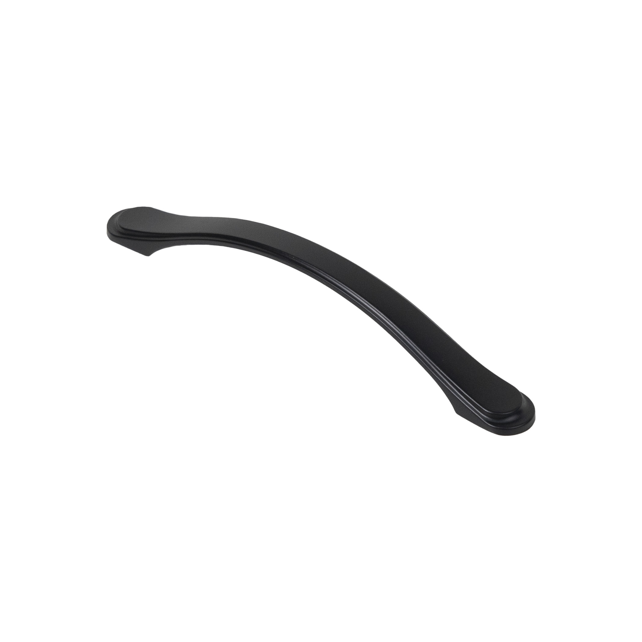Ручка меб. скоба мет. NEO 128 черный матовый AKS - изображение 1