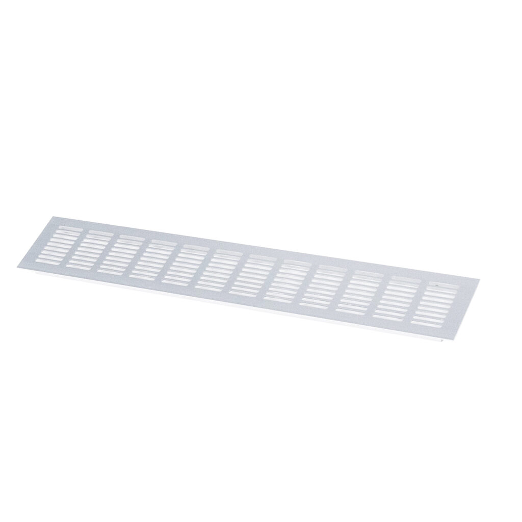 Ventilation grille 480x80mm silver aluminum AKS