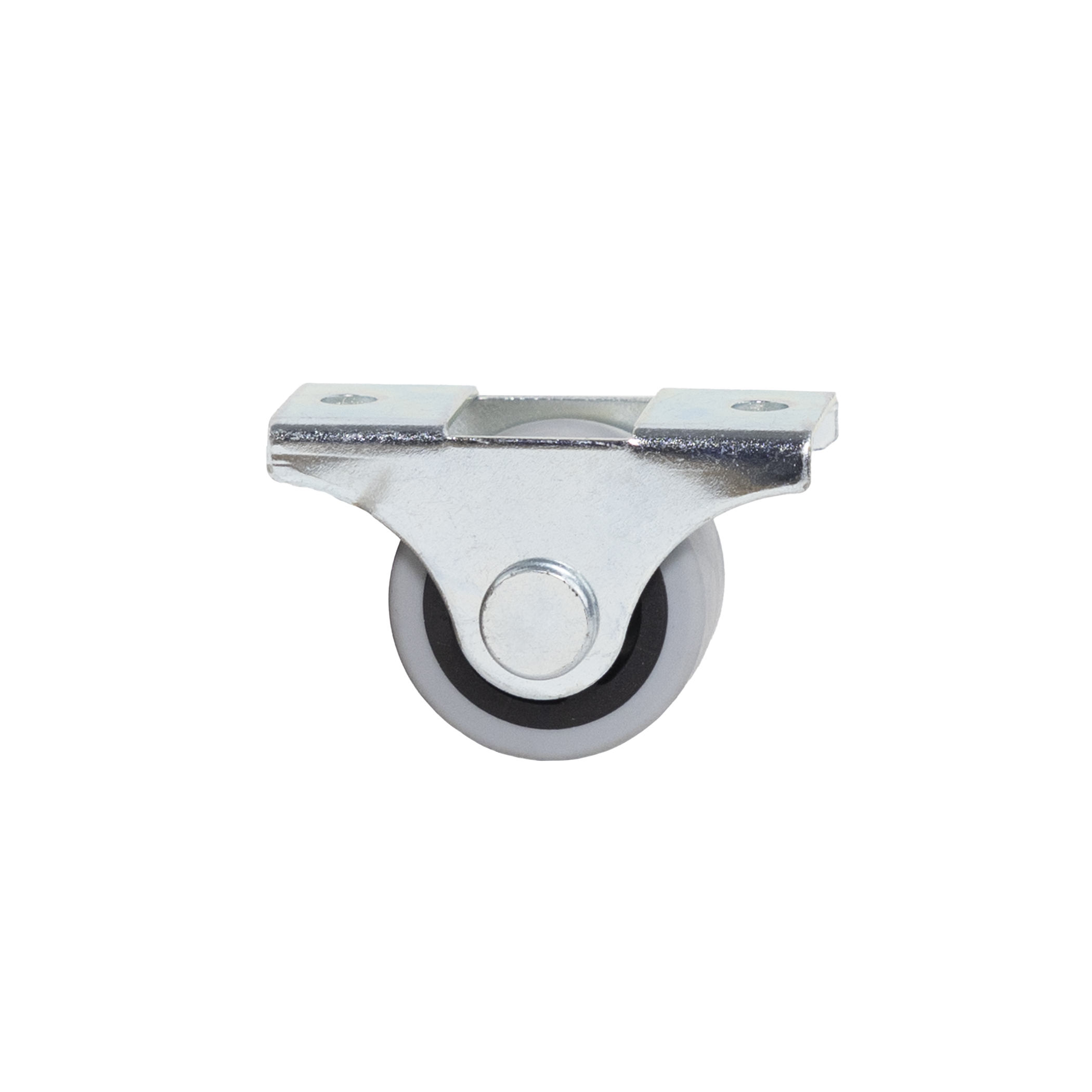 Furniture roller with cutting rim d25 h28 upright gray AKS - Image 3