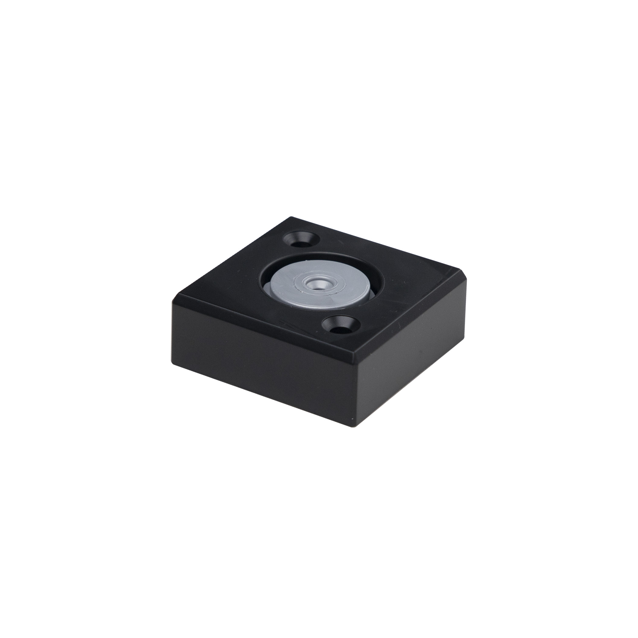 Furniture support plast. B-06 h20 adjustable black matte AKS - Image 1