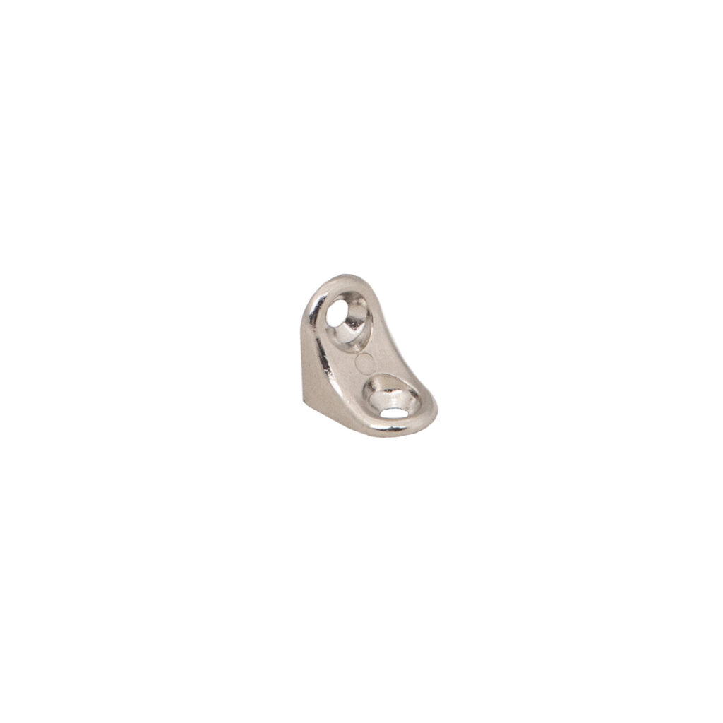 Corner shelf holder 18x18x14 nickel (1 pack = 500 pcs.) AKS