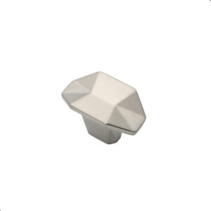 Furniture handle met button PRIZMA satin nickel, AKS - Image 1
