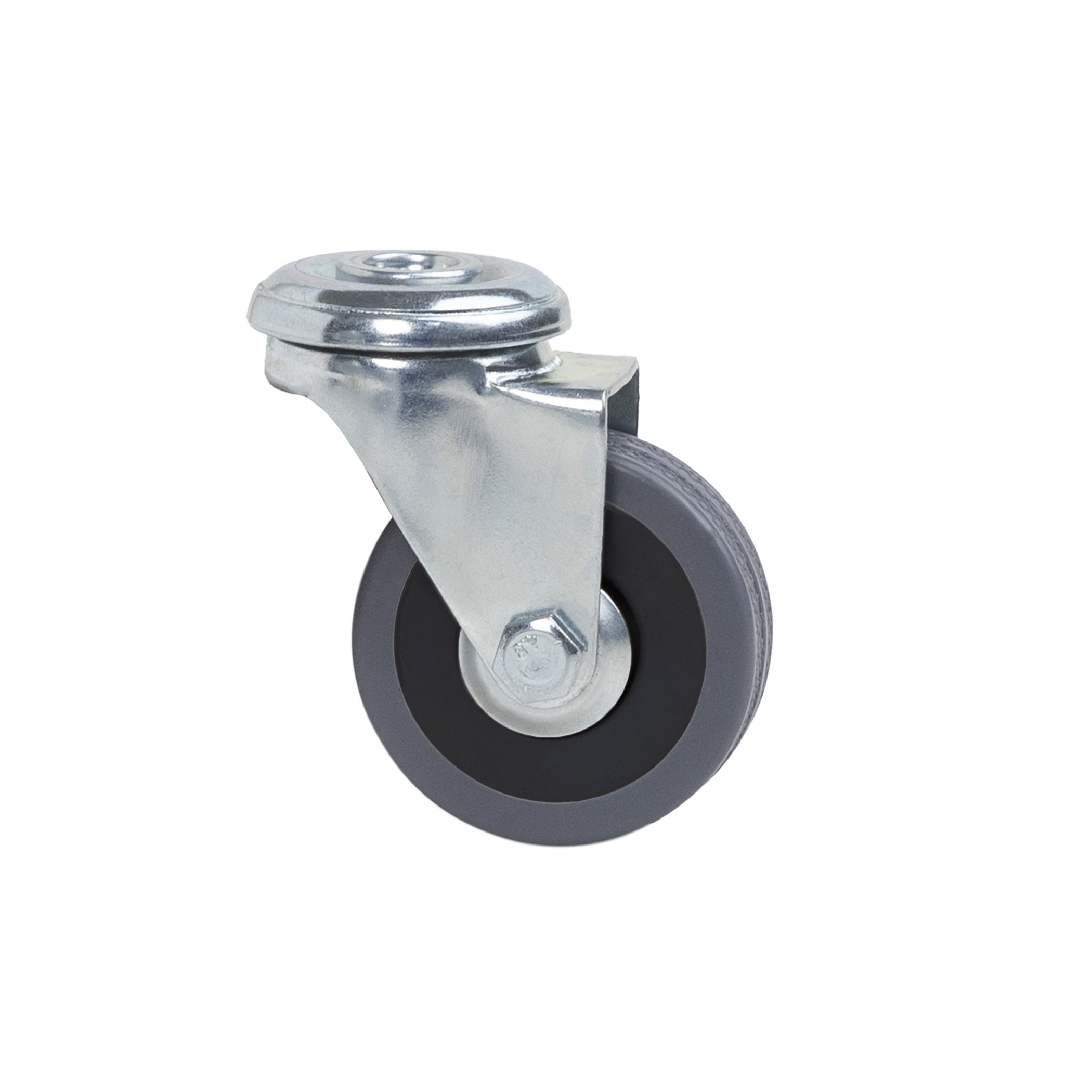 Furniture wheel TECH d50 h70 for M10 screw, gray AKS - Image 3