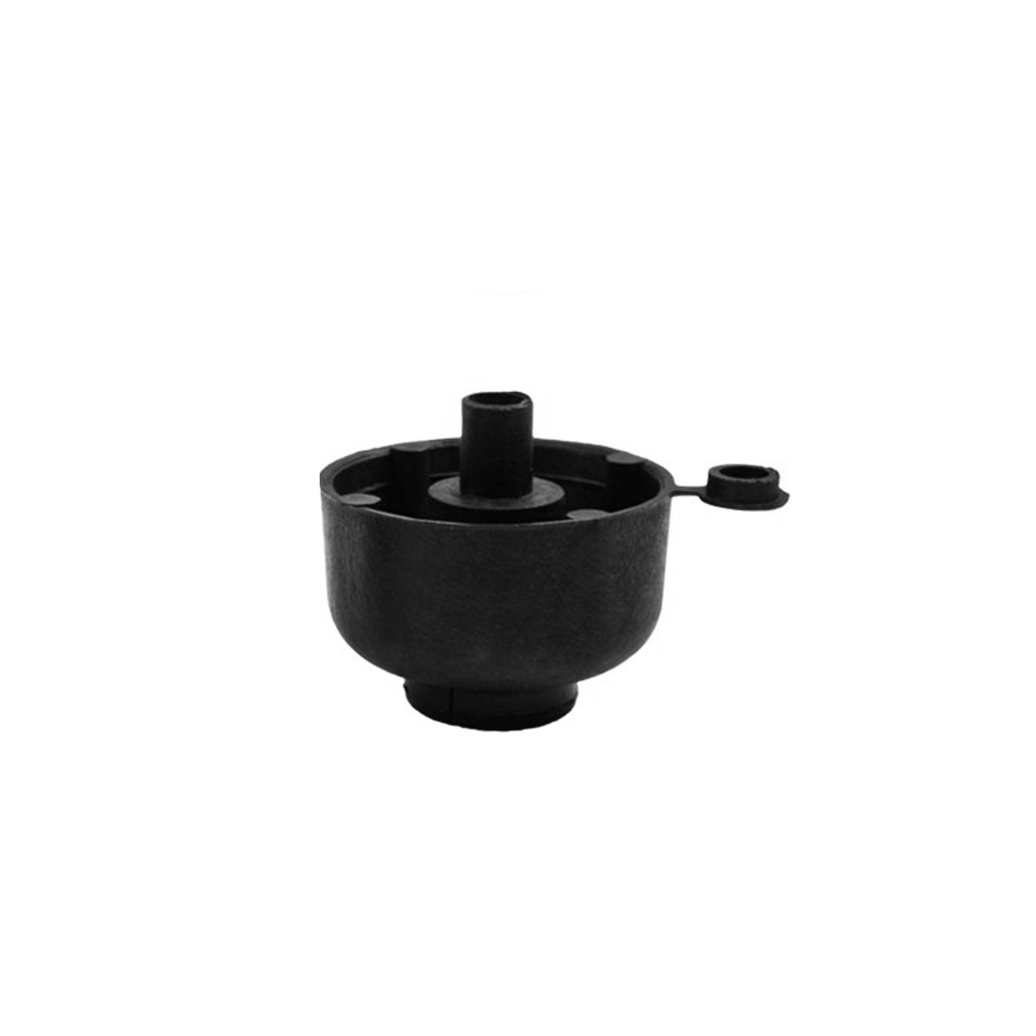 Furniture support plast. WPJA-22 h27 adjustable black AKS - Image 3