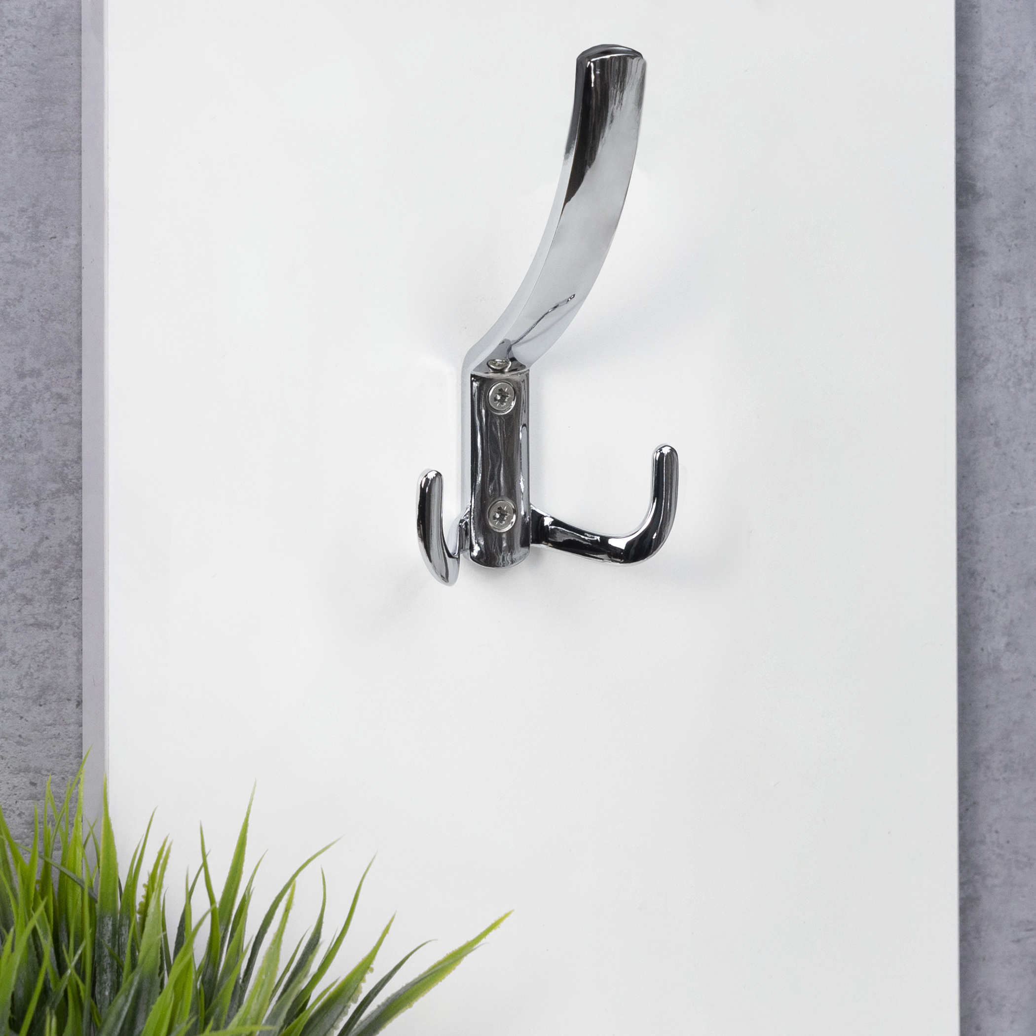 Furniture hook three-horn met. WP14 chrome GRIDLI - Image 4