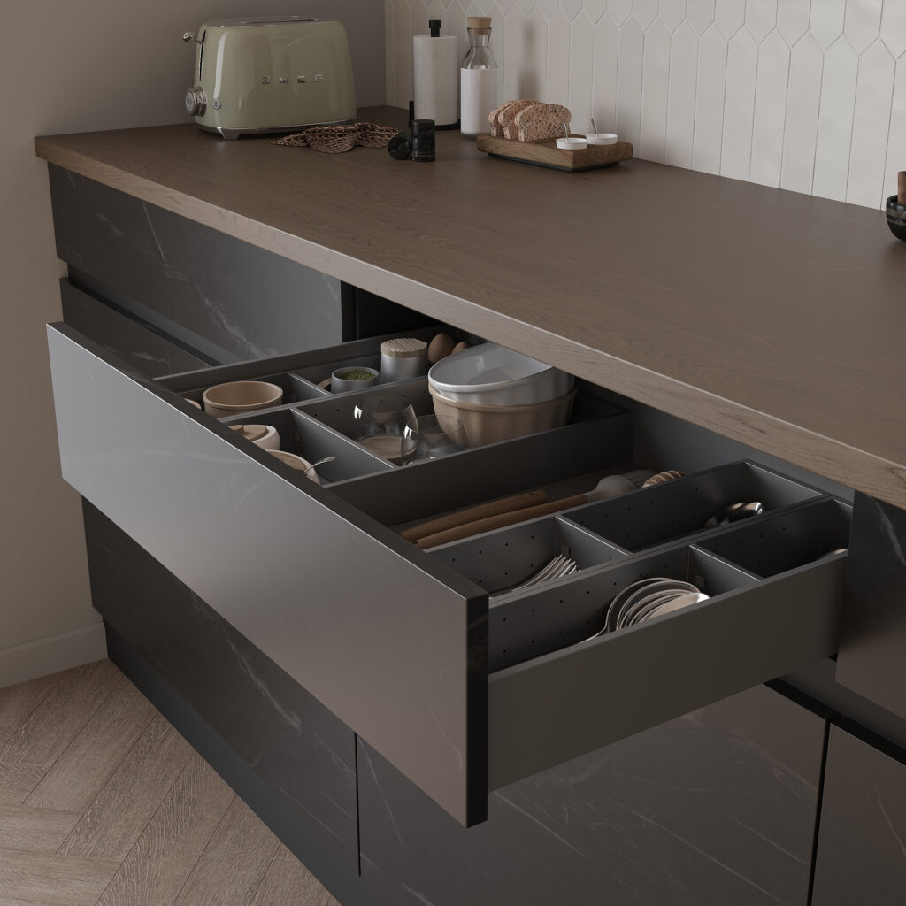 Organizer EVOLUTION 100*476, graphite PRIME by AKS