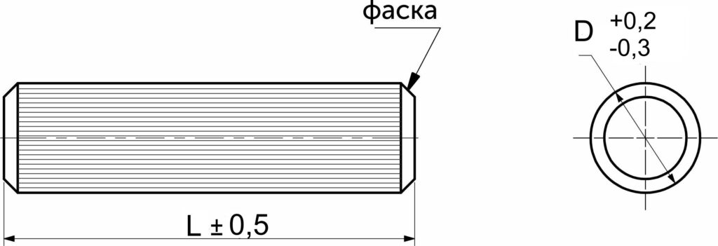 Шкант деревянный 8*30 (уп/2тыс.шт) эвкалипт AKS
