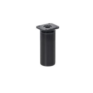Furniture support aluminum DAP-77 h100 with adjustable black matte AKS - Image 1