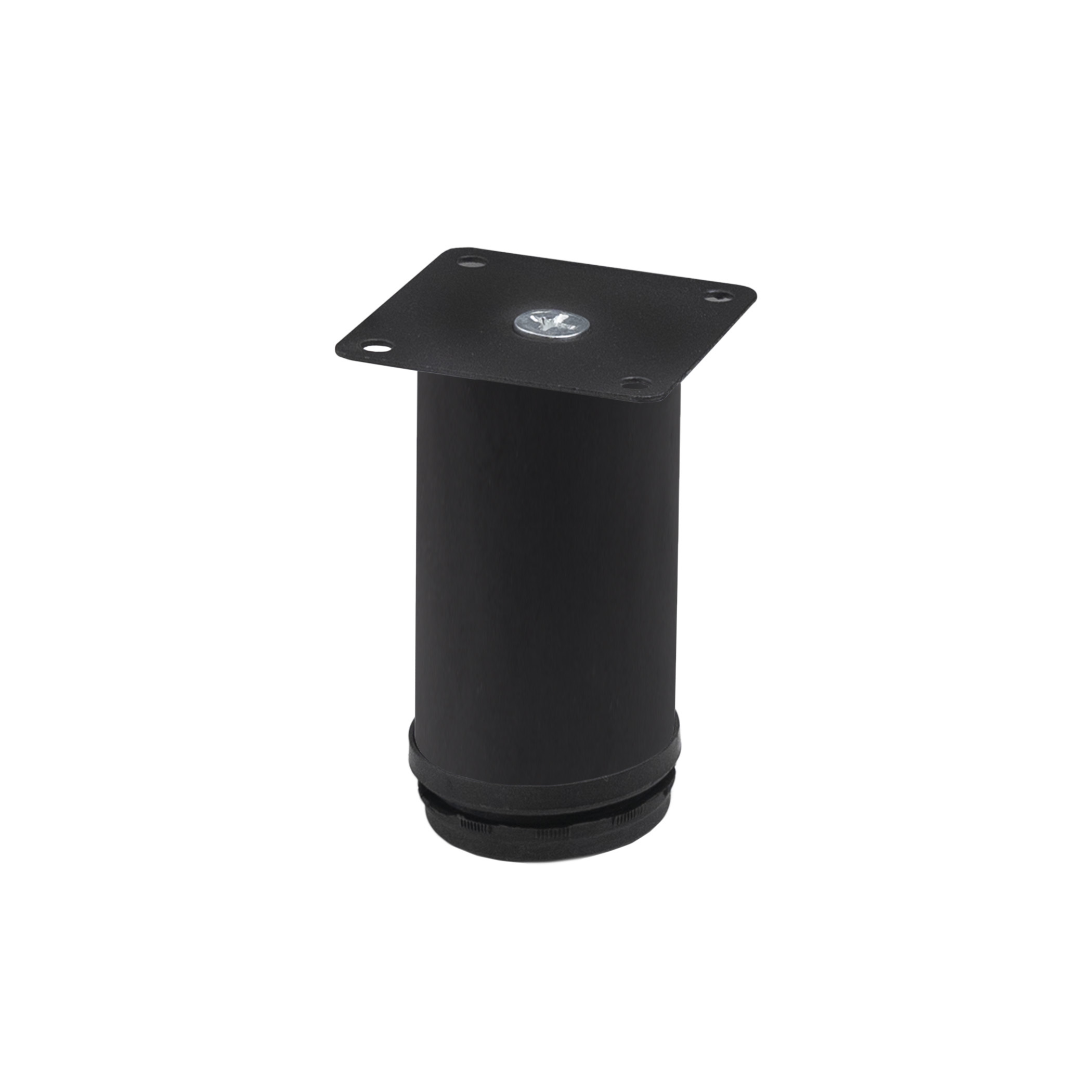 Furniture support meth d50 h100 with adjustable black AKS - Image 1