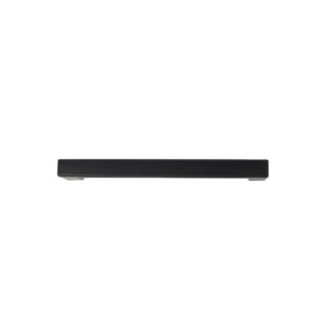 Furniture handle bracket met. BASE 128, matte black, AKS - Image 4