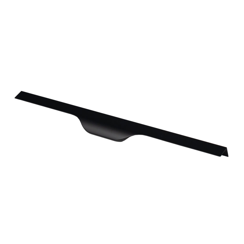 Furniture handle aluminum invoice LINEA 320/397 matte black, AKS