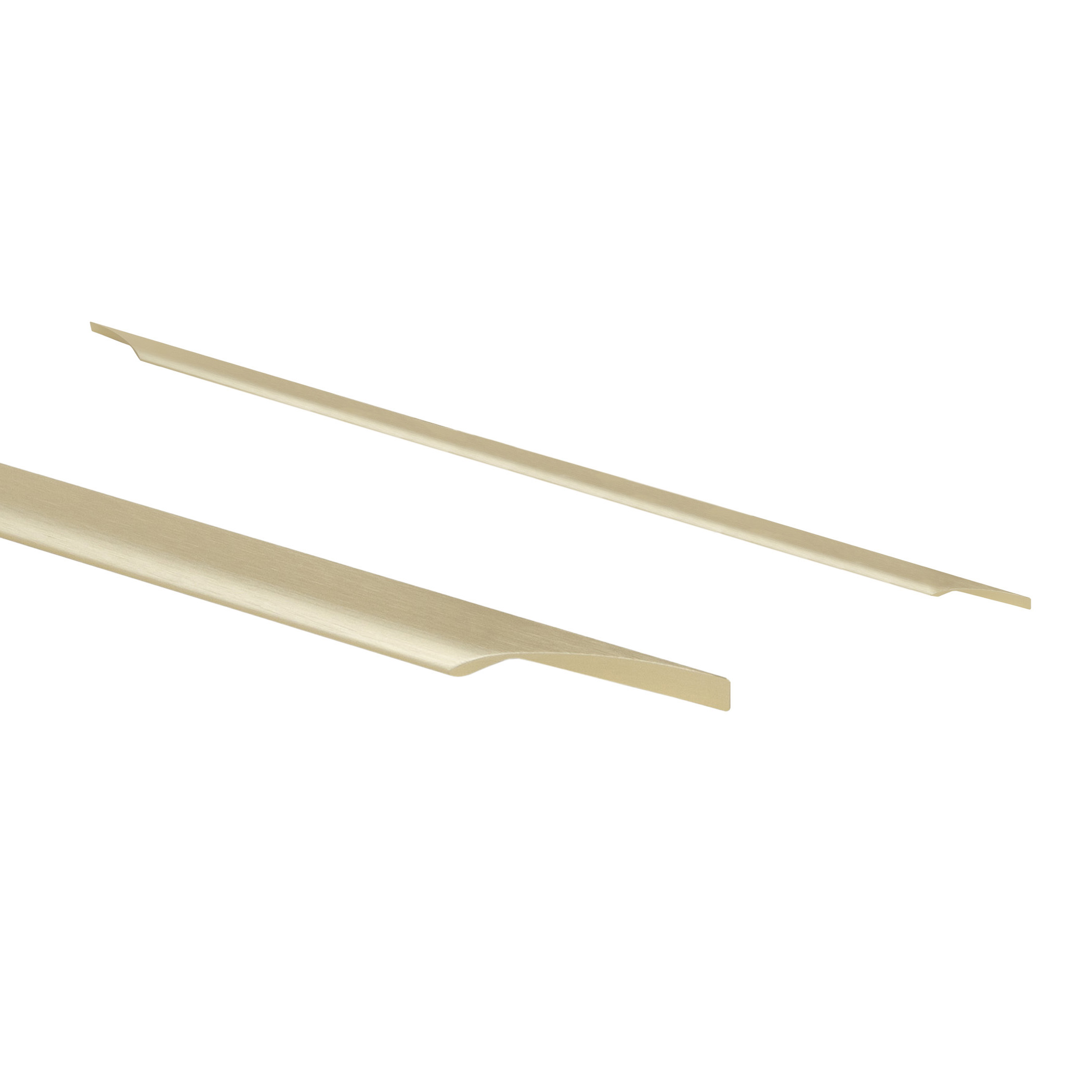 Furniture handle aluminum bracket ENVISION 832/1000 brushed gold, AKS - Image 1