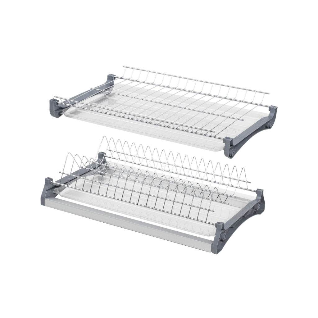 Dish drainer 500 with profile, chrome GRIDLI