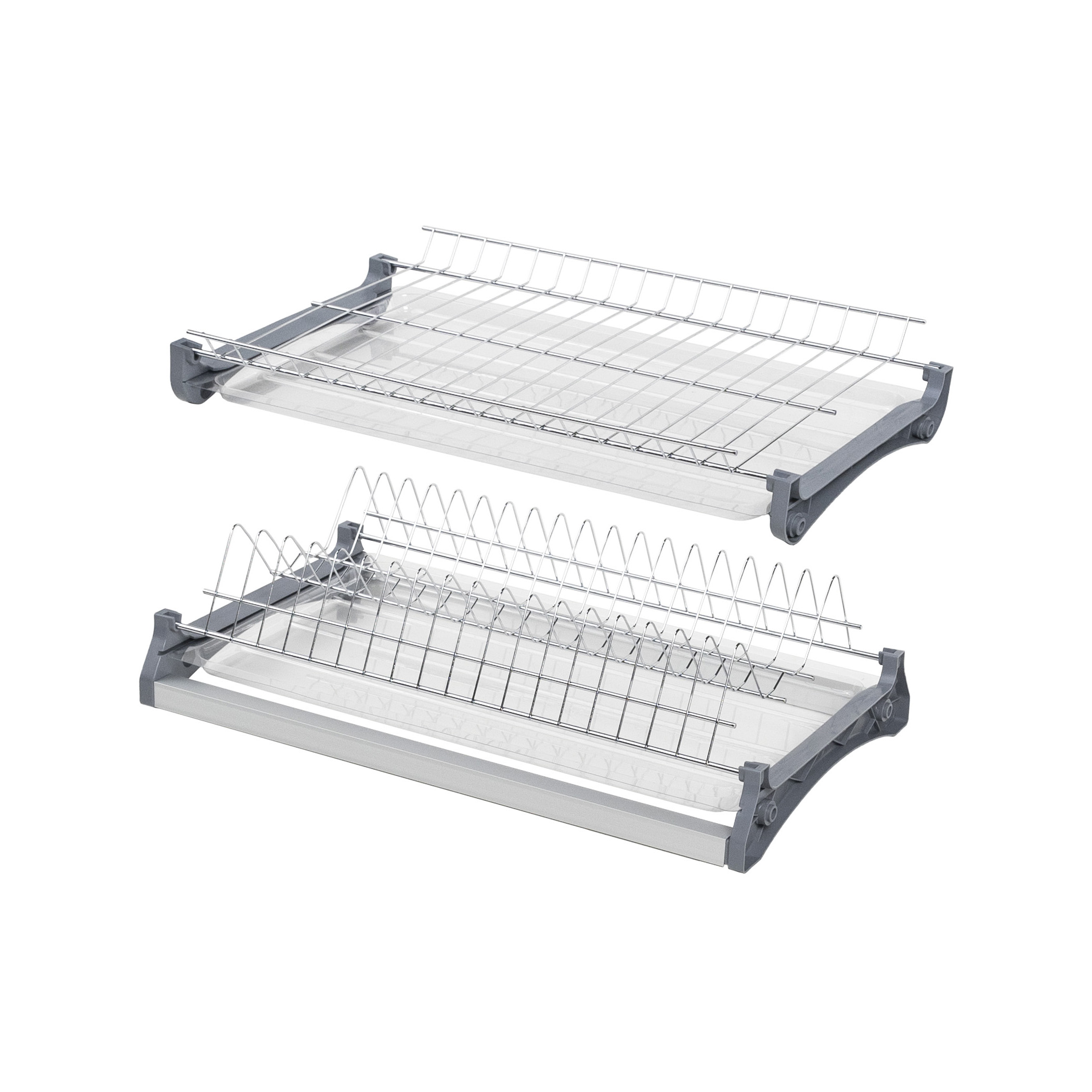 Dish drainer 500 with profile, chrome GRIDLI - Image 1