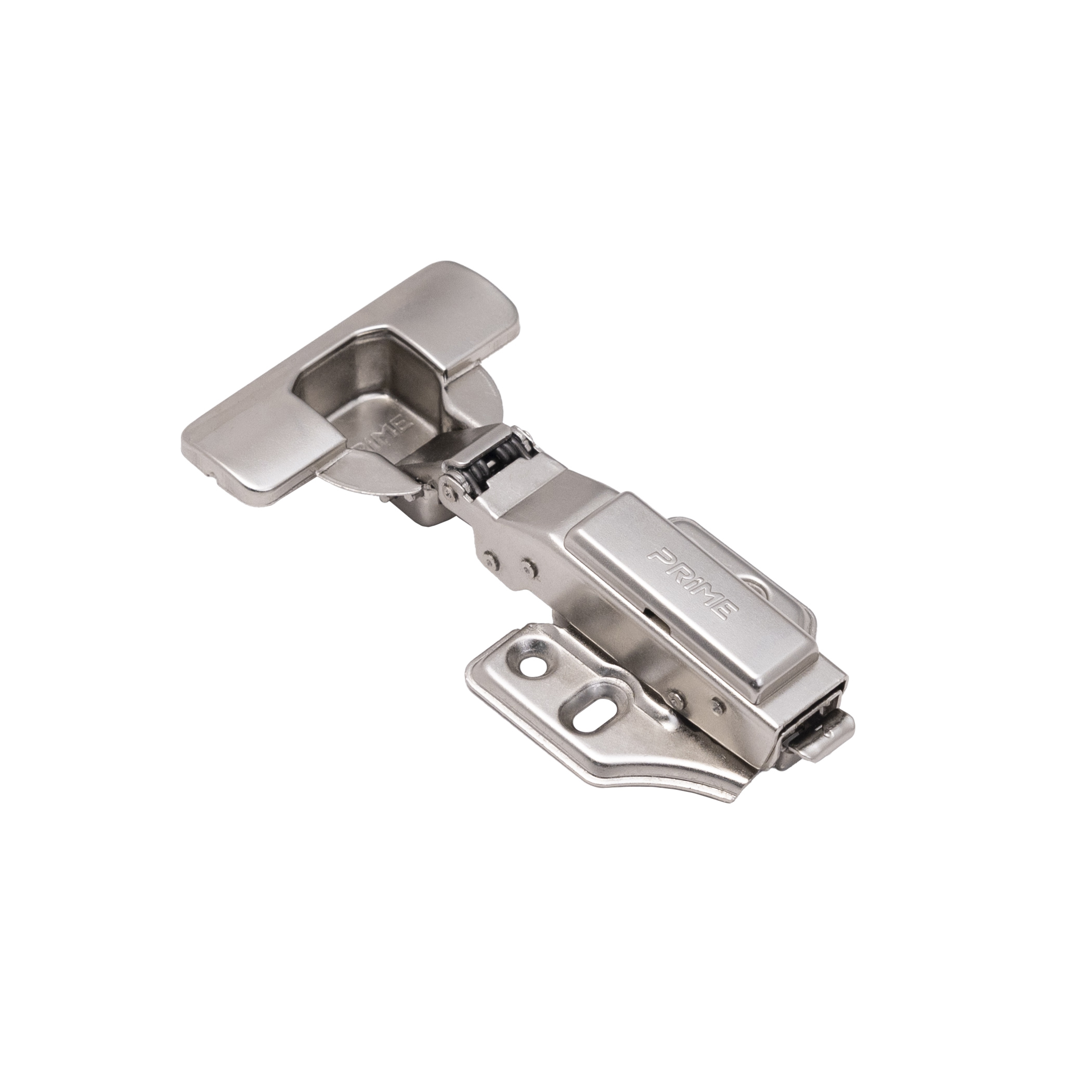 Overhead hinge with closer 45mm h0 clip-on PRIME by AKS (screws, plugs) for facades up to 28mm (pack = 2 pcs.) - Image 1