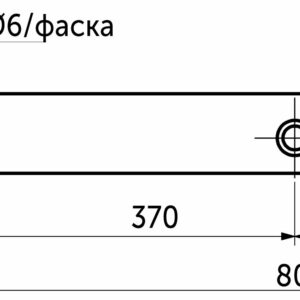 Furniture handle aluminum invoice MONBLAN 740/800 brushed gold, AKS - Image 2