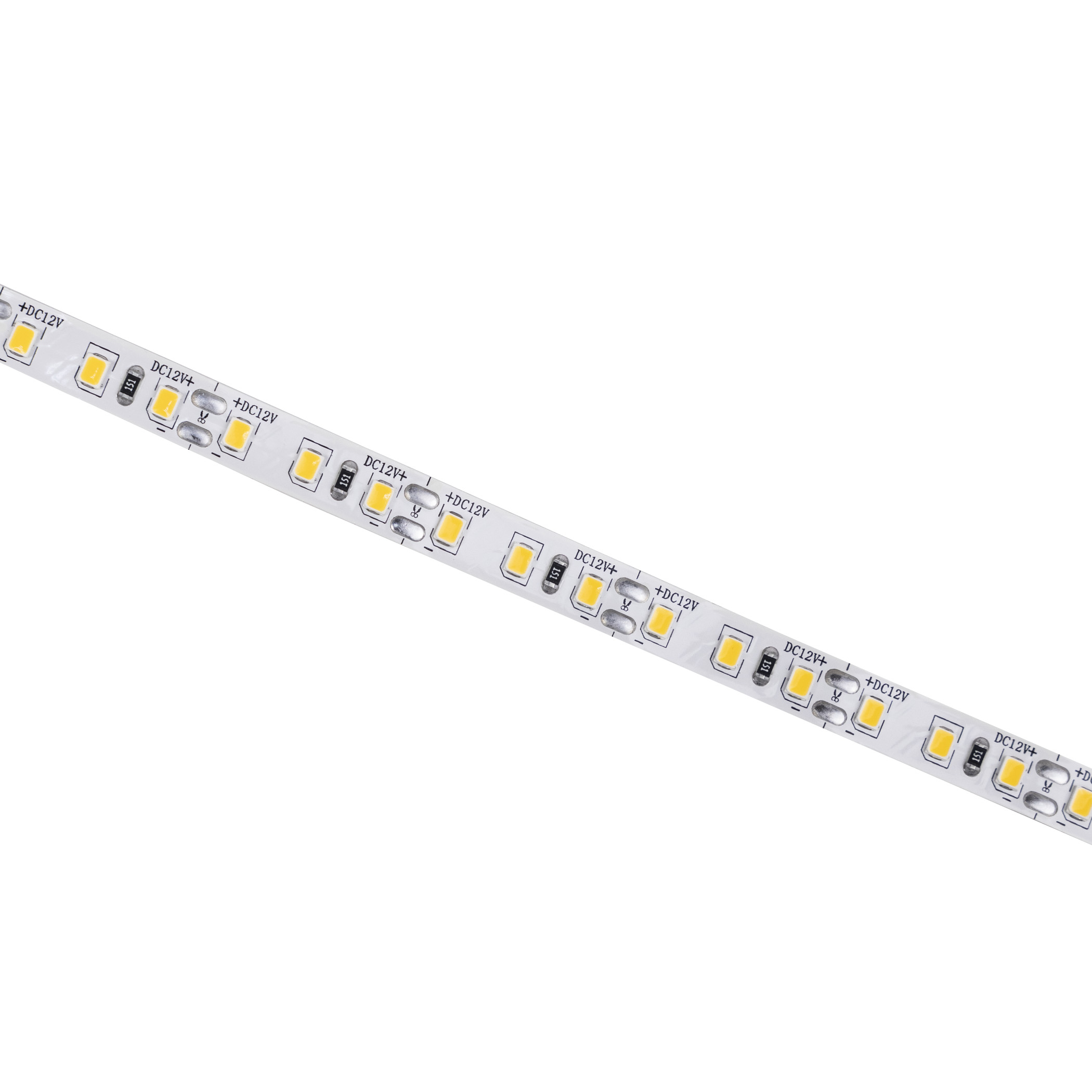 შუქ-დიოდური ლენტი - 9.6W/m, 12V, 8მმ, 2835, 120 დ/მ, IP20, ნეიტრალური თეთრი (4000K), CRI>80, 1100 Lm, 5მ, AKS - Image 3