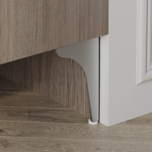 Furniture support meth STELLAR h150 corner matte chrome AKS - Image 6
