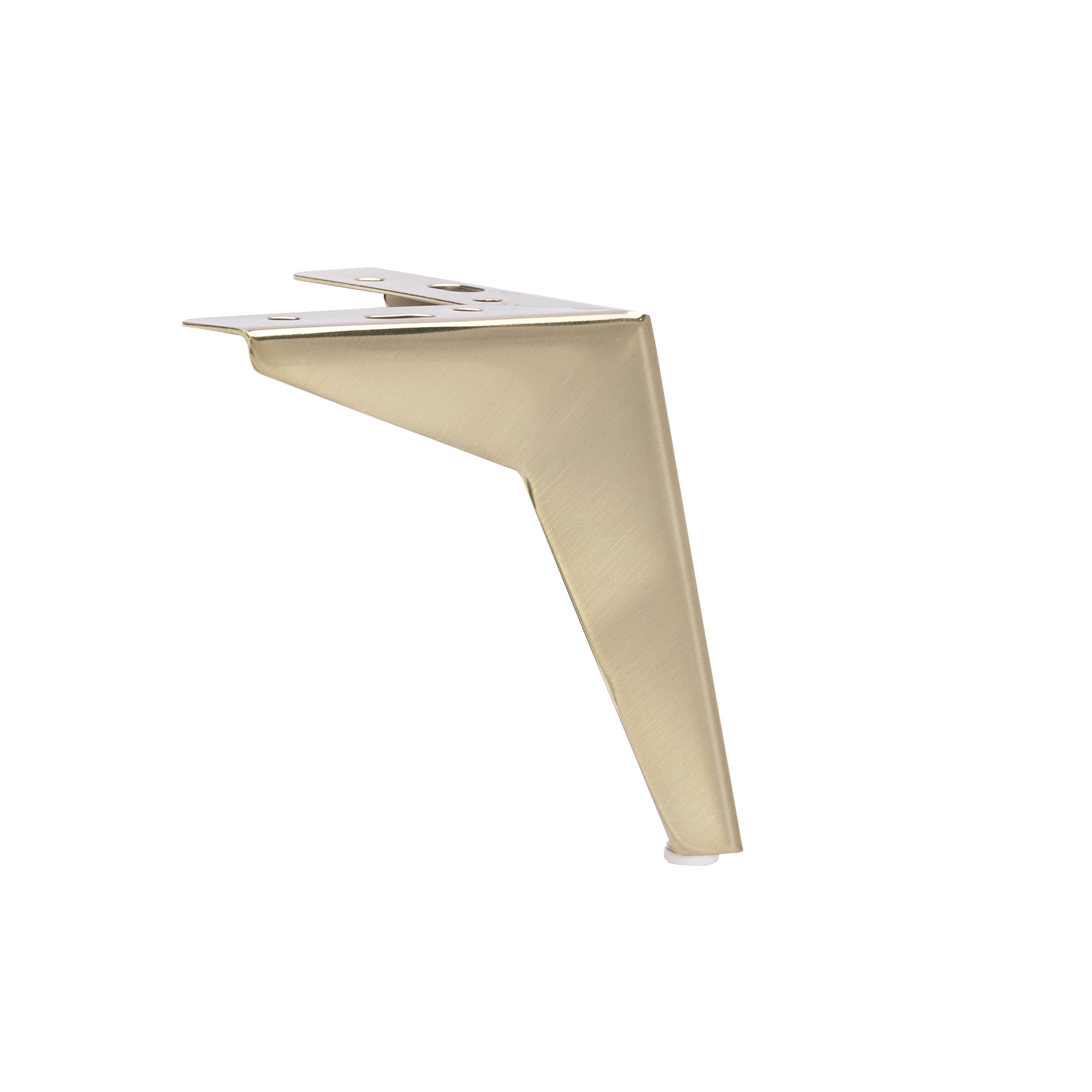 Furniture support meth HELLY h100 corner matte gold AKS - Image 4