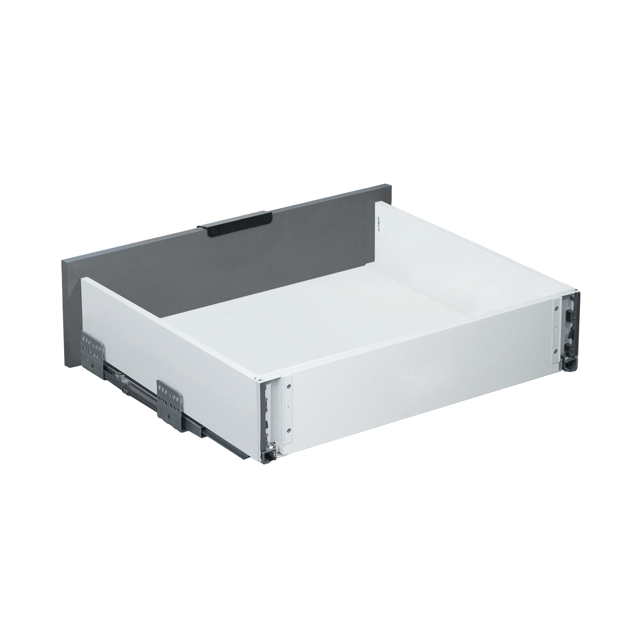უჯრების  სისტემა Slimbox Evolution L-400 H=116 თეთრი SOFT CLOSE ხბფ  16მმ. - Image 3
