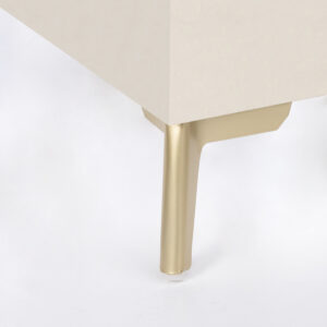 Furniture support meth TRIADA h120 corner matte gold AKS - Image 5