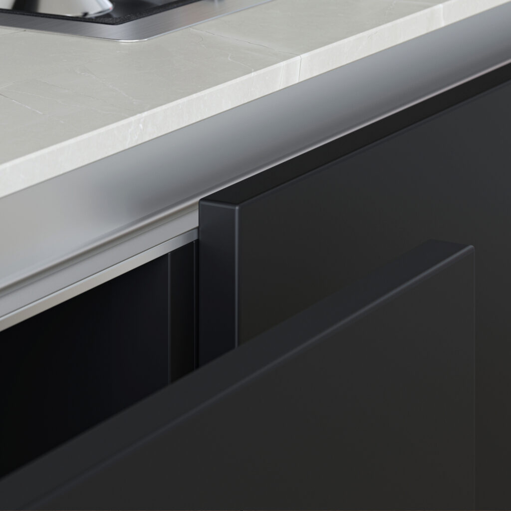 Aluminum profile GOLA L-shape, 5.5m, silver AKS