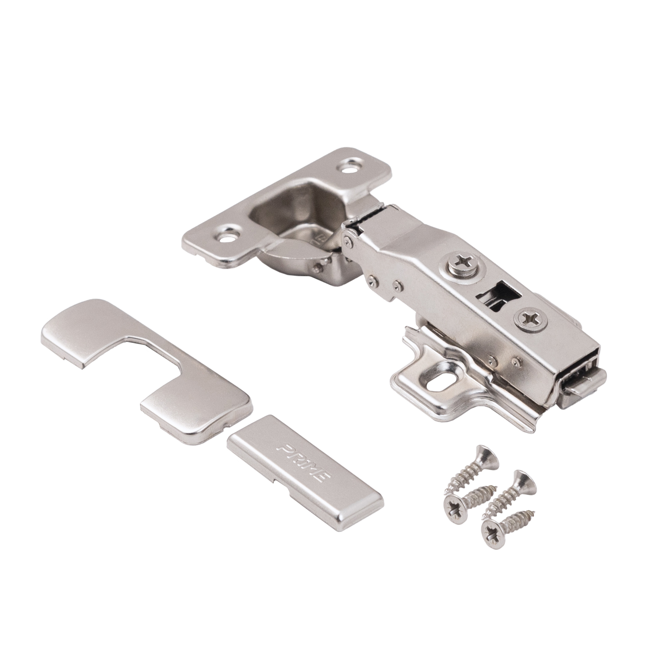 Overhead hinge without spring 45mm h0 clip-on PRIME by AKS (screws, plugs) (pack = 2 pcs.) - Image 3