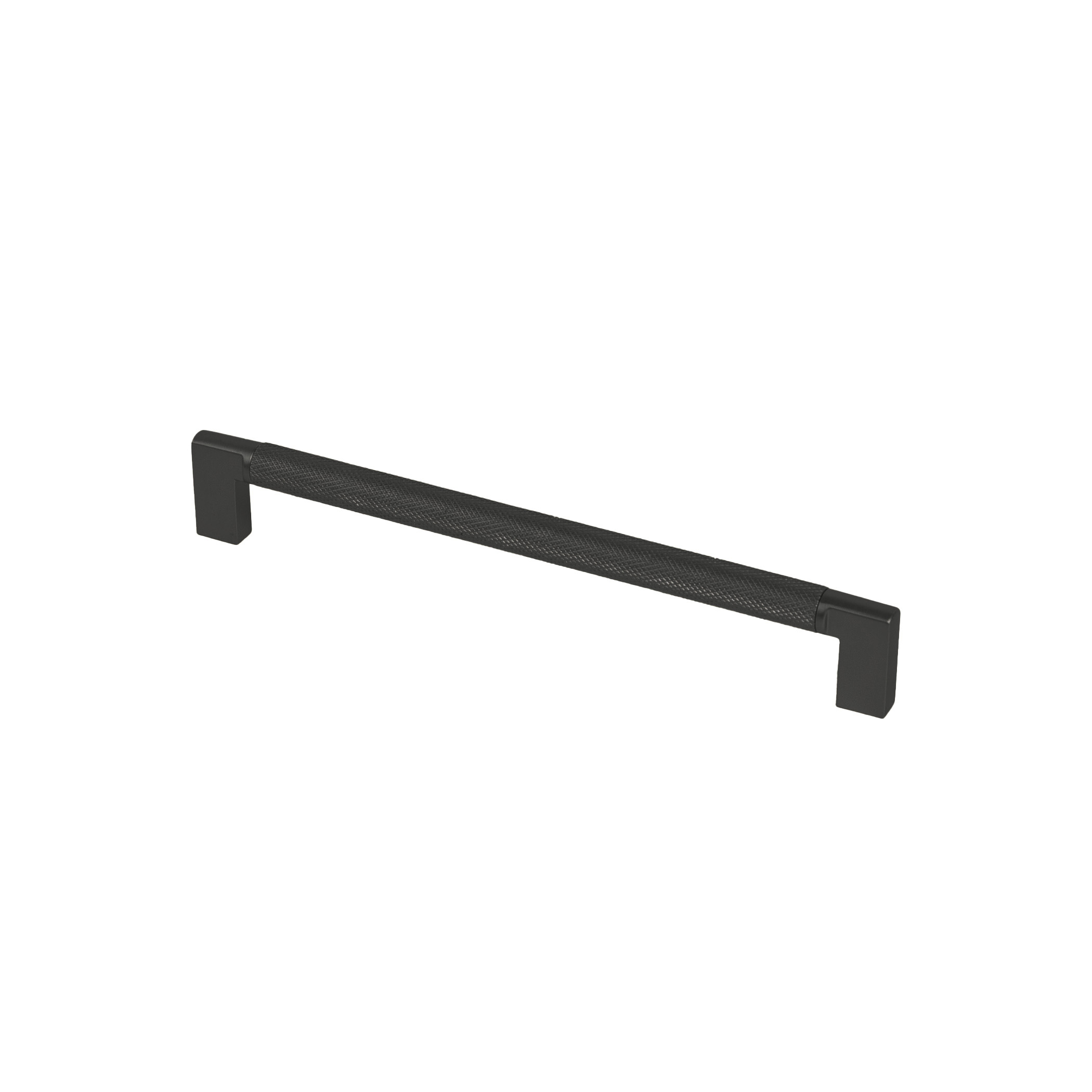 Furniture handle bracket met. MUSE 192 matte black, AKS - Image 1