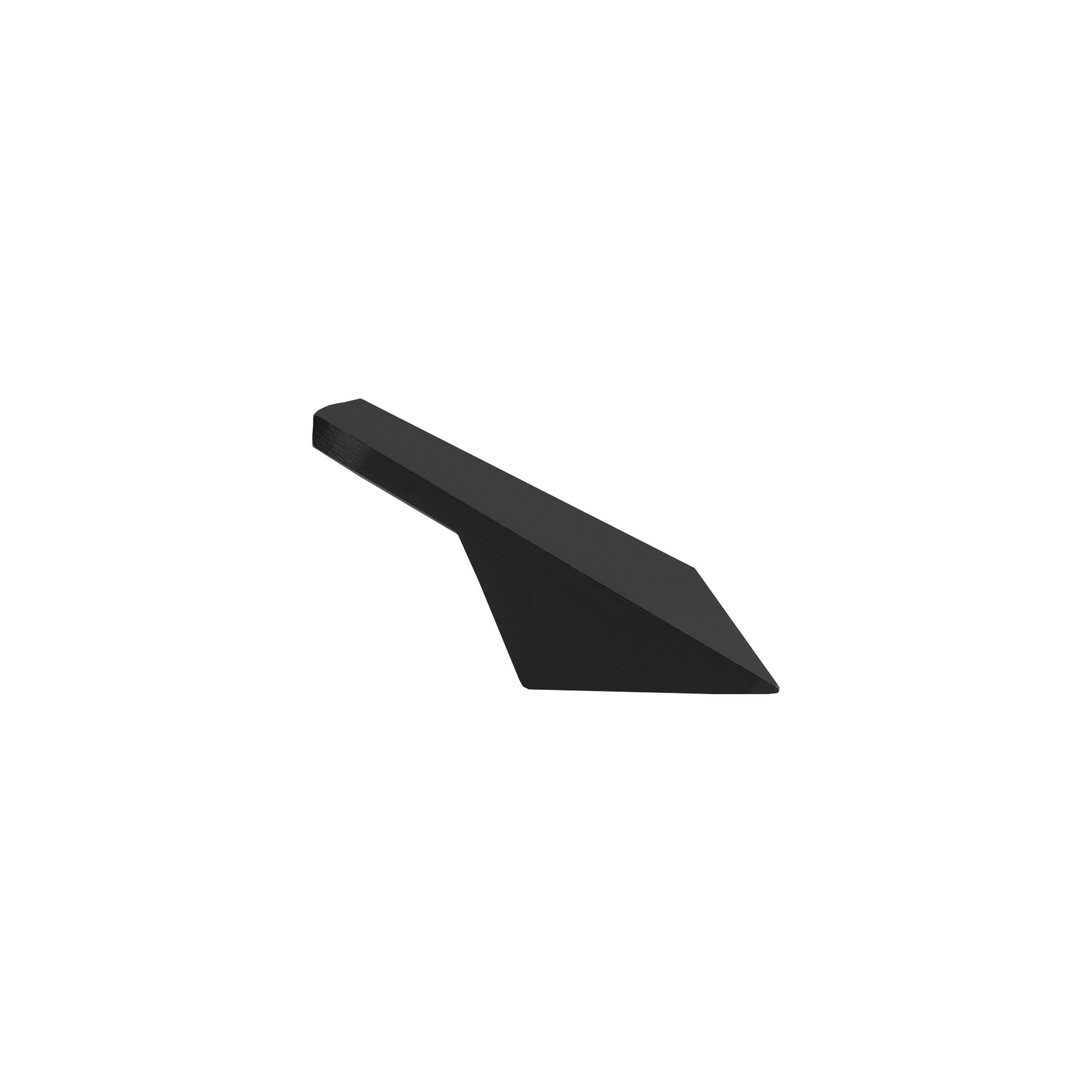 Furniture handle aluminum bracket ELBRUS 960/1000 matte black AKS - Image 4