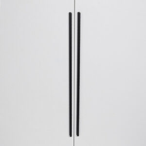 Furniture handle aluminum bracket SERENE 512/597 matte black, AKS - Image 5