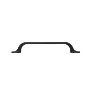 Furniture handle bracket met. EIVIND 128 black, AKS - Image 4