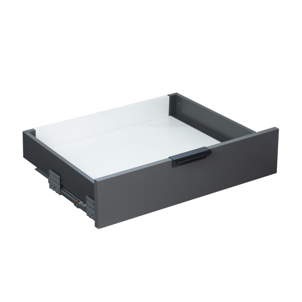 Система ящиков Slimbox Evolution L-500 H=84 графит SOFT CLOSE ДСП16мм