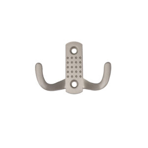 Furniture hook two-horn met. WP12 satin GRIDLI - Image 3