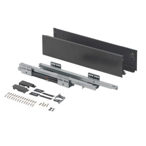 Система ящиков Slimbox Evolution L-500 H=116 графит SOFT CLOSE ДСП16мм - изображение 4