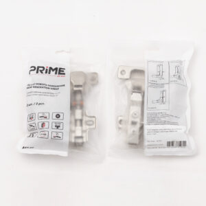 Overhead hinge with closer 45mm h0 clip-on PRIME by AKS (screws, plugs) (pack = 2 pcs.) - Image 5