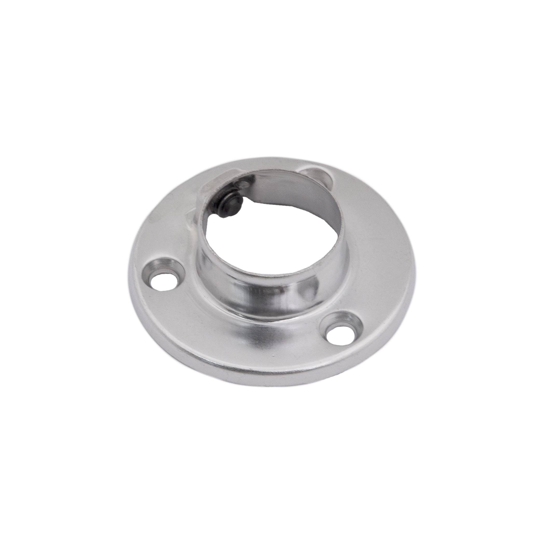Pipe fastening (socket) d25 (510) steel, chrome AKS - Image 1