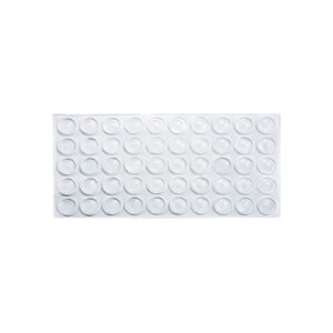 Silicone bumper d8 h=1.5 AKS (sheet = 50 pcs.) milky - Image 1