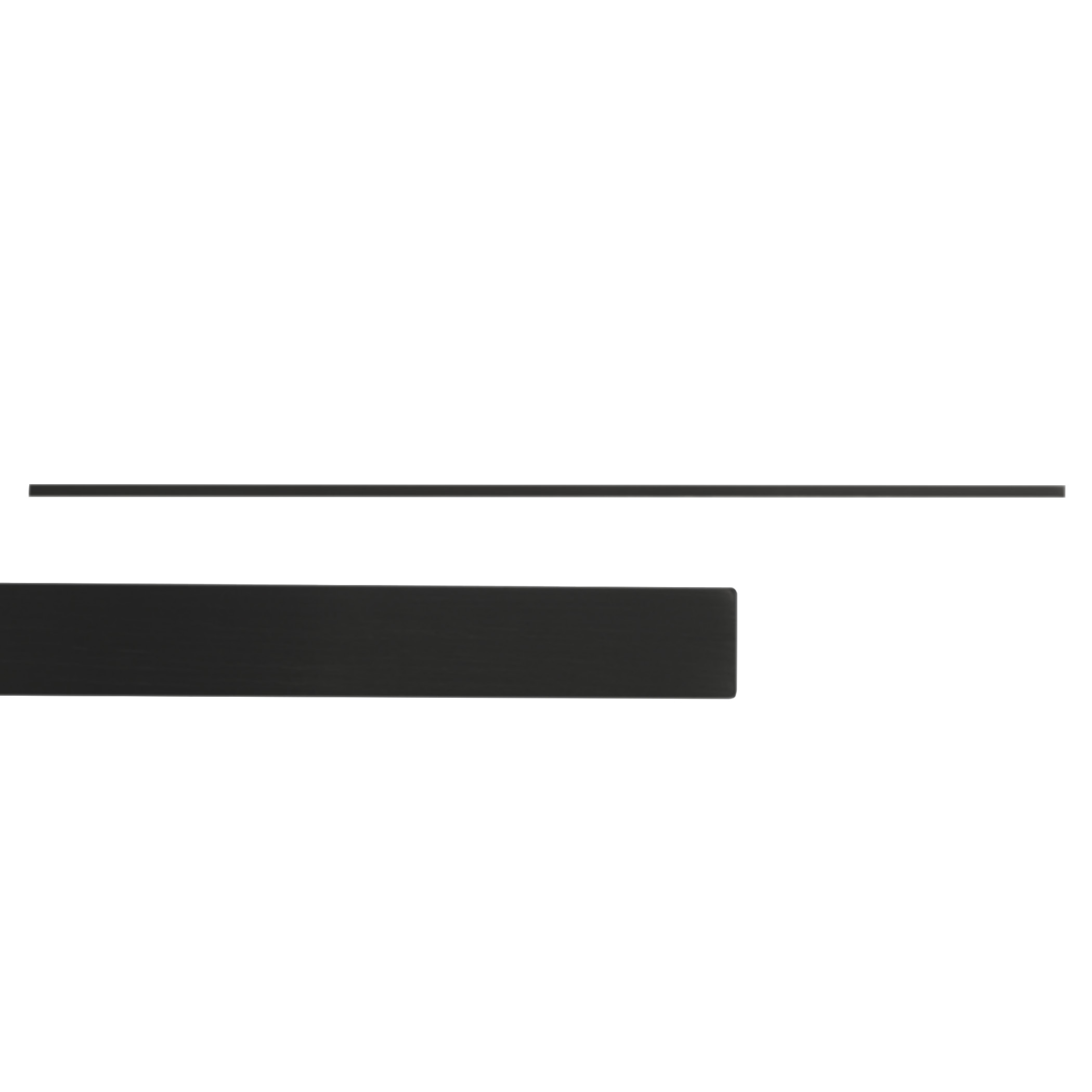 Furniture handle aluminum bracket BLISS 1200 matte black, AKS - Image 4