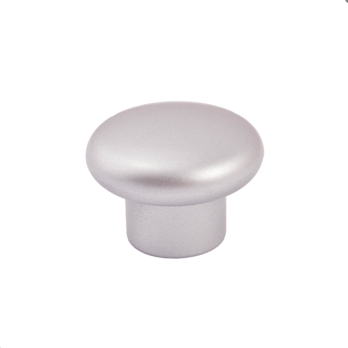 Furniture handle plastic button. PK01/K1 metallic AKS - Image 1