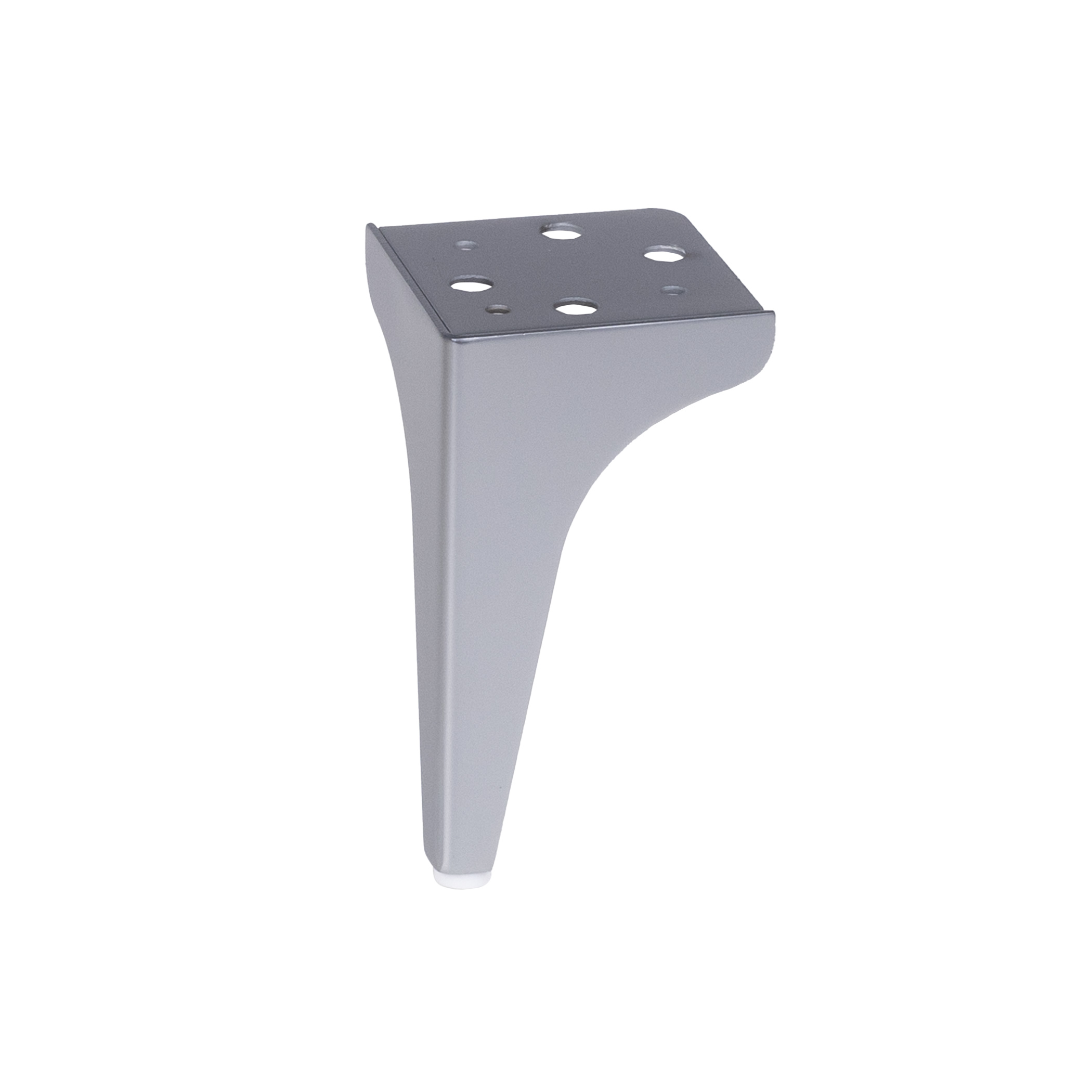 Furniture support meth STELLAR h150 corner matte chrome AKS - Image 1