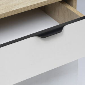 Furniture handle aluminum invoice LINEA 320/397 matte black, AKS - Image 6