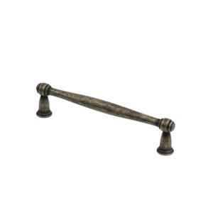 Furniture handle bracket met. WIZANTIA 128 old gold, AKS - Image 1