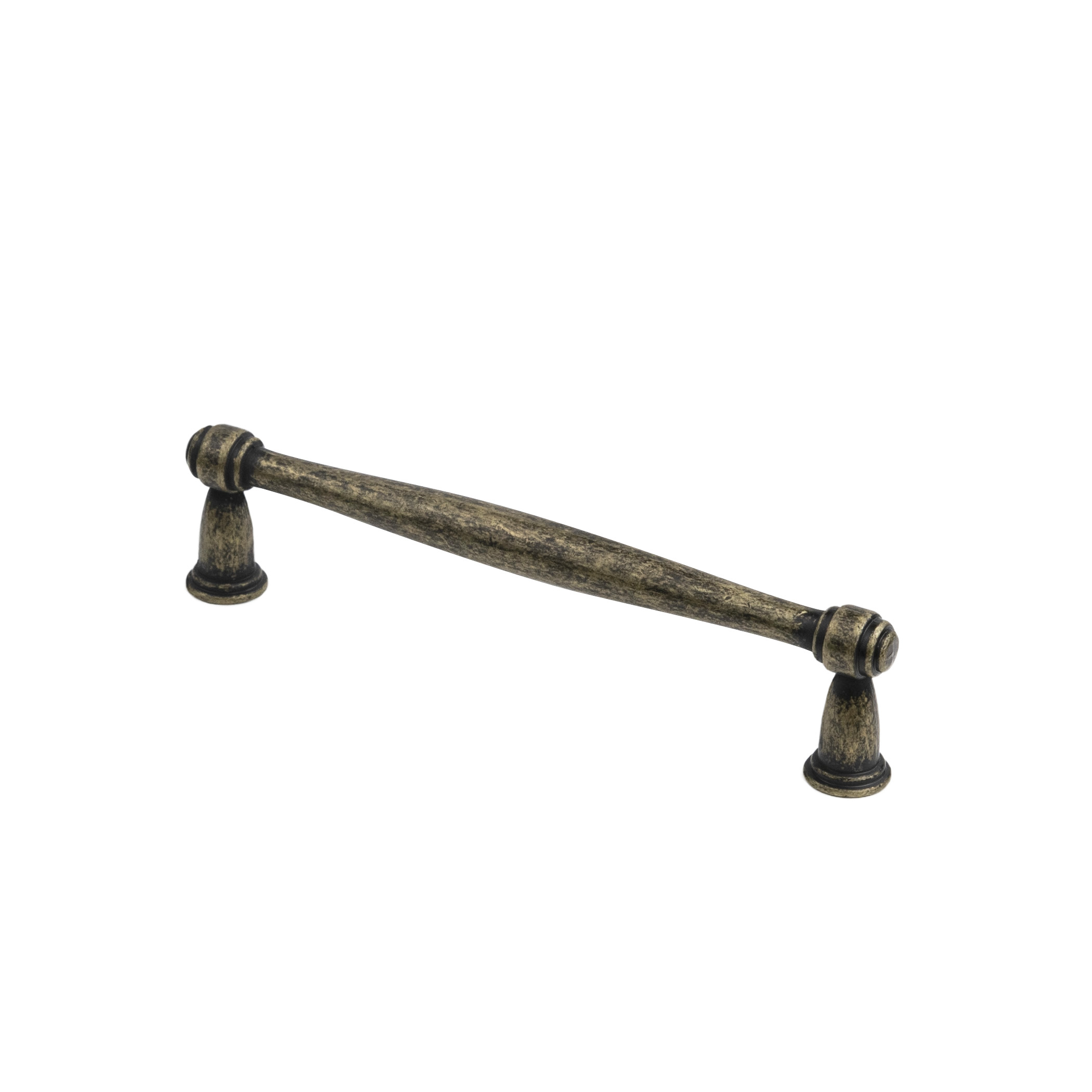 Furniture handle bracket met. WIZANTIA 128 old gold, AKS - Image 1