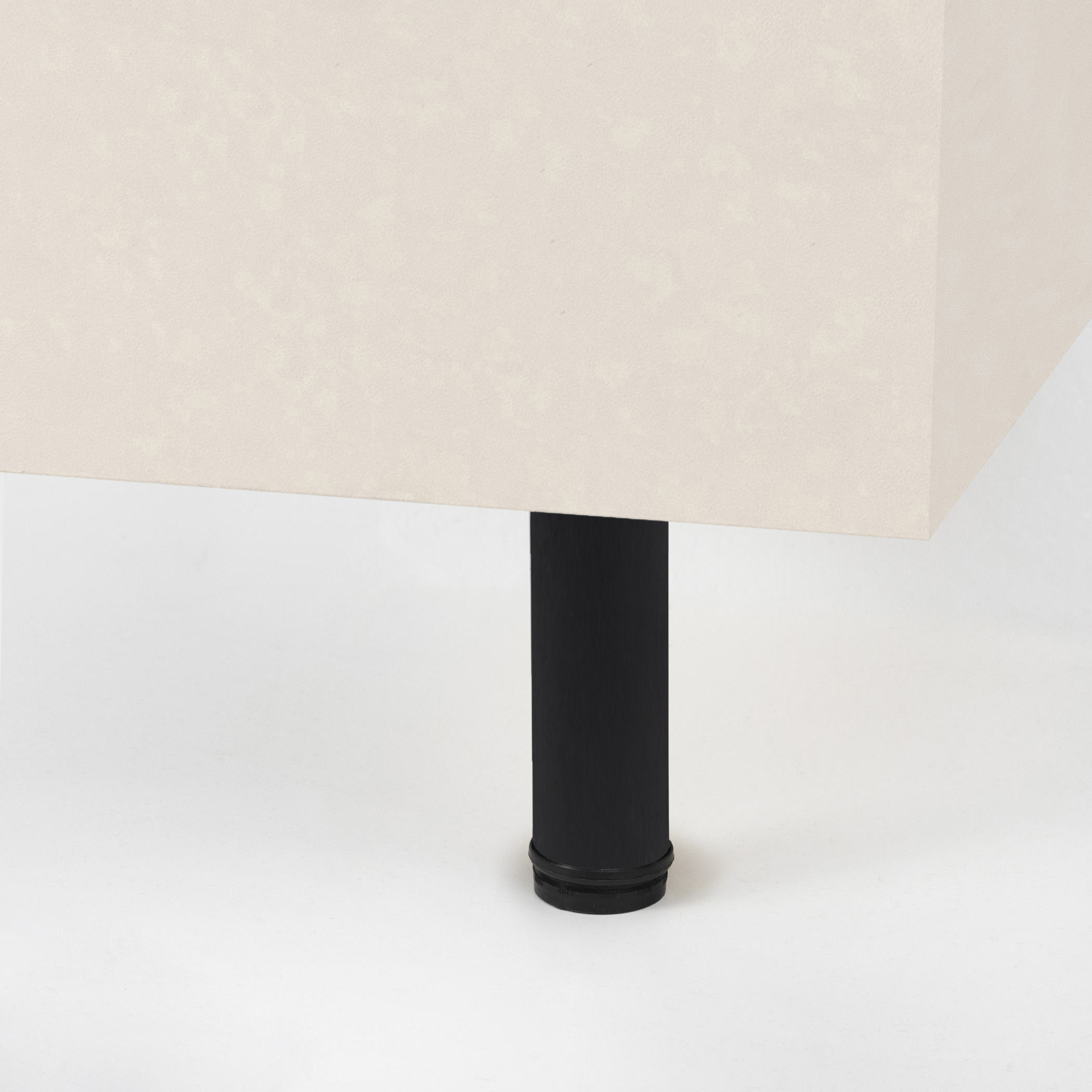 Furniture support meth d50 h100 with adjustable black AKS - Image 3