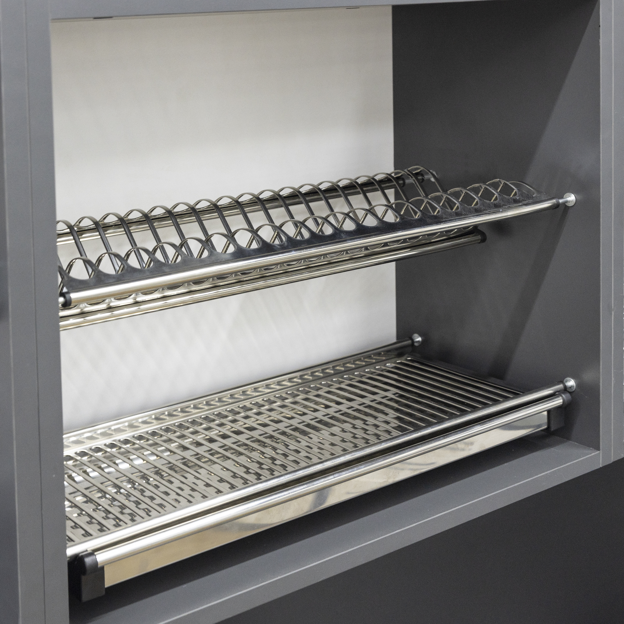 Dish drainer 600 INOX stainless steel, inox AKS - Image 3