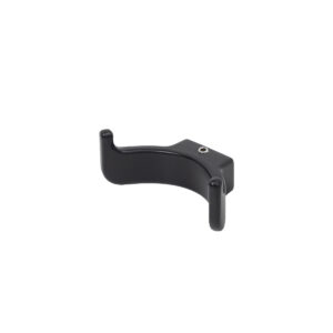 Furniture hook two-horn met. BAR black matte AKS - Image 1