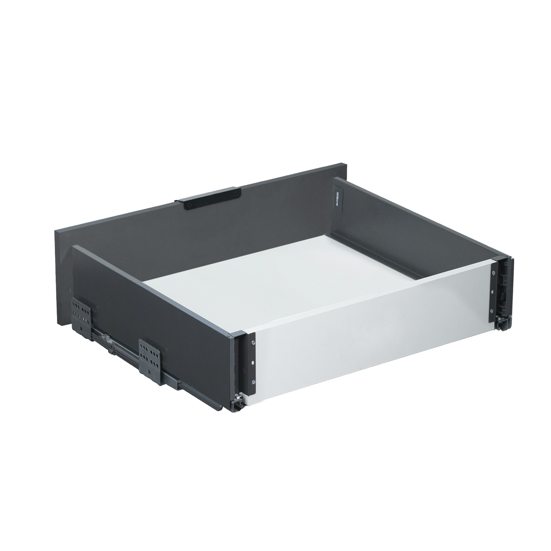 Система ящиков Slimbox Evolution L-500 H=116 графит SOFT CLOSE ДСП16мм - изображение 3