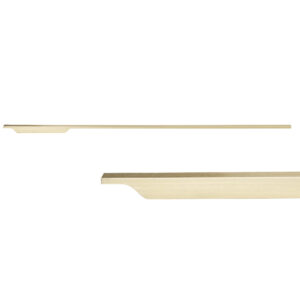 Furniture handle aluminum bracket ANDROMEDA 1056/1200 brushed gold, AKS (left) - Image 3