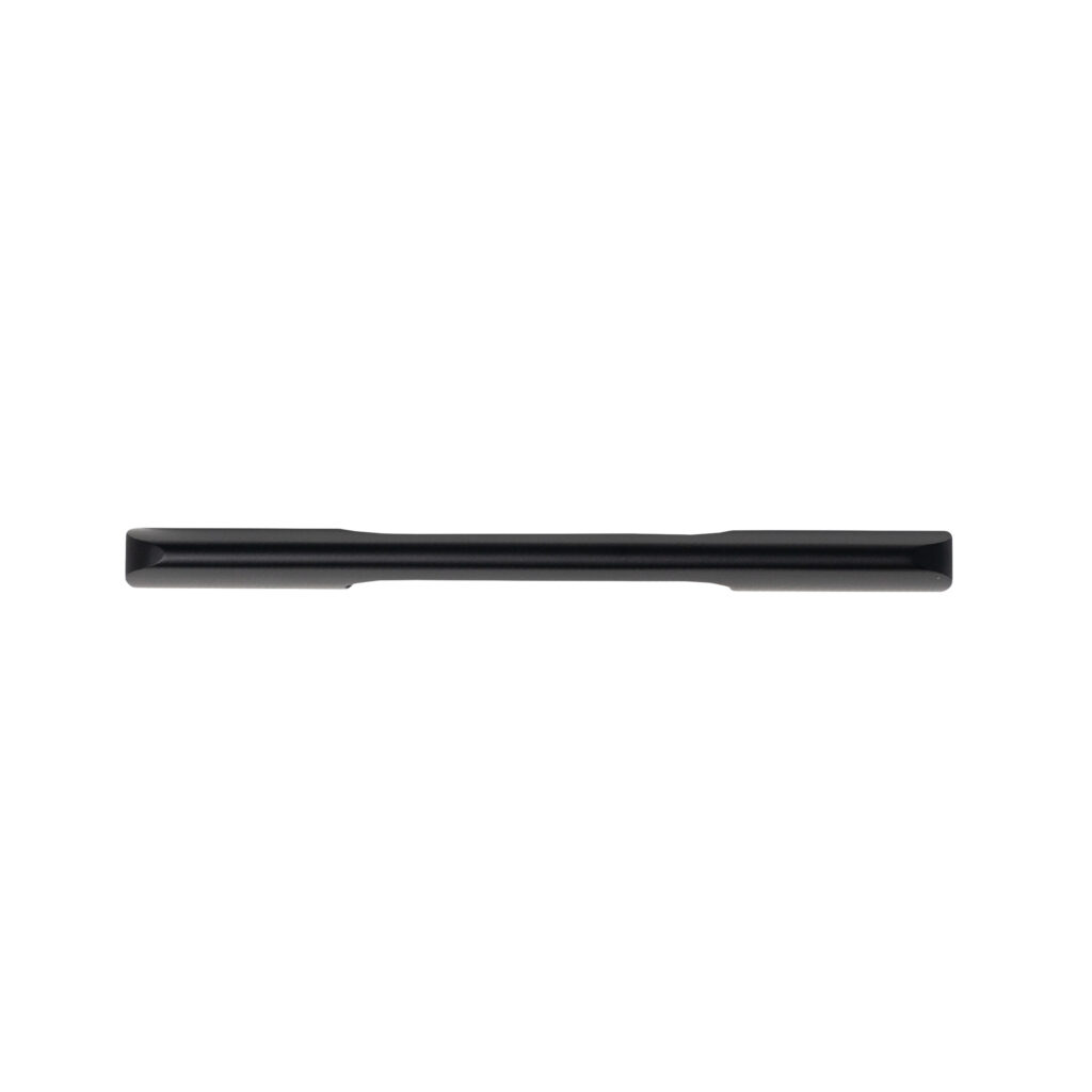 Furniture handle aluminum bracket ORION 128/148 matte black, AKS